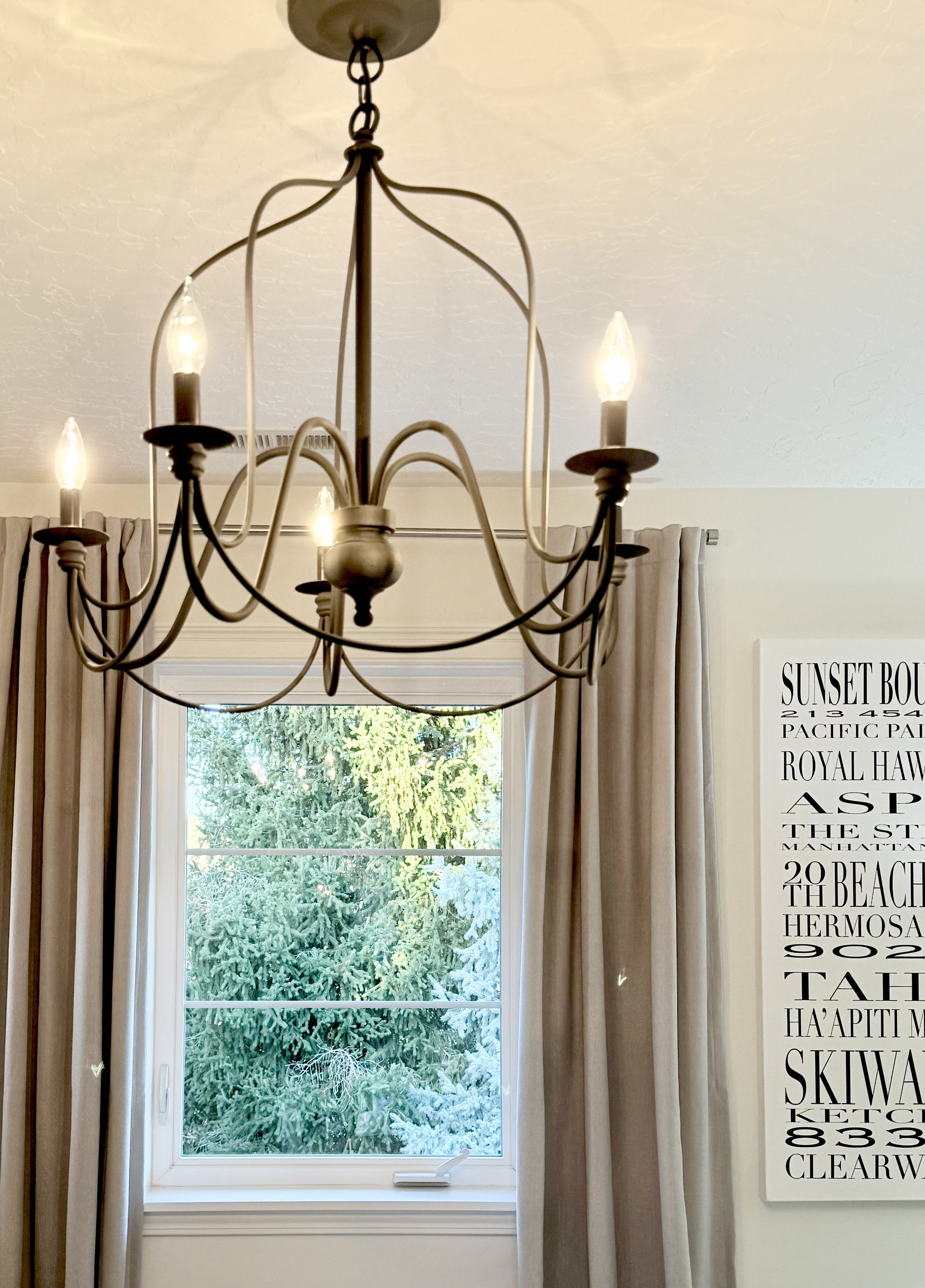 Upstairs - Bedroom 5 - Every Window Looks at Trees...