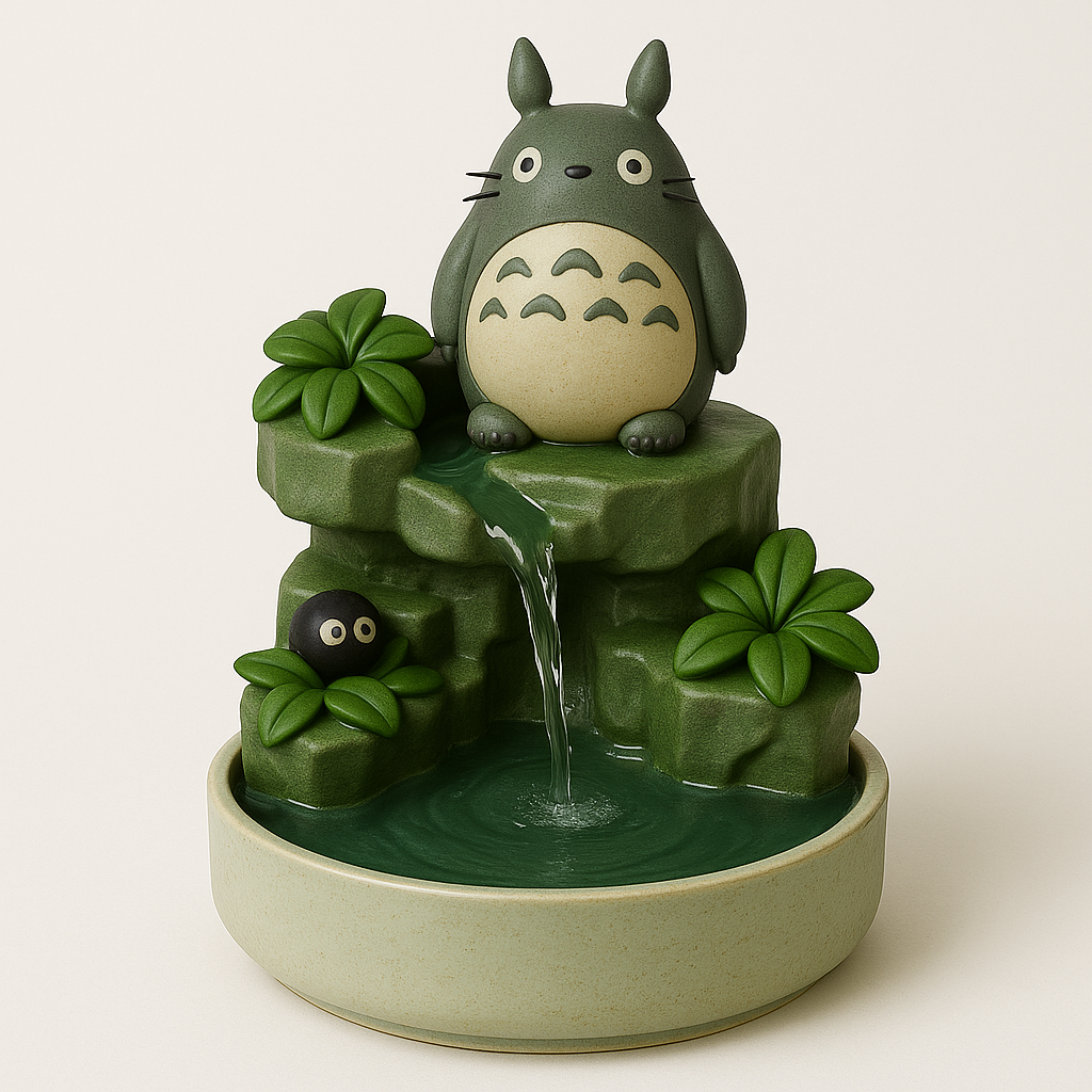 Totoro Rock Fountain