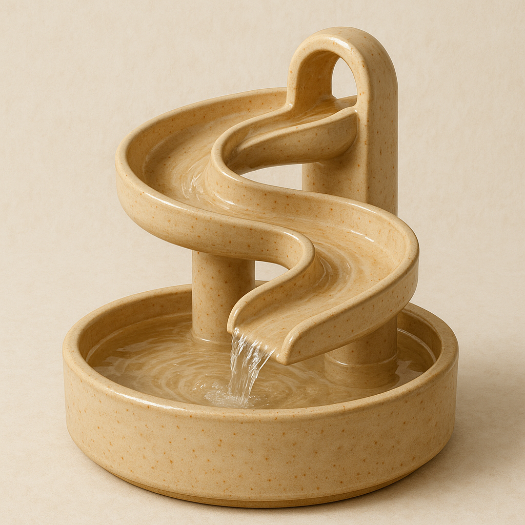 Water Slide Fountain