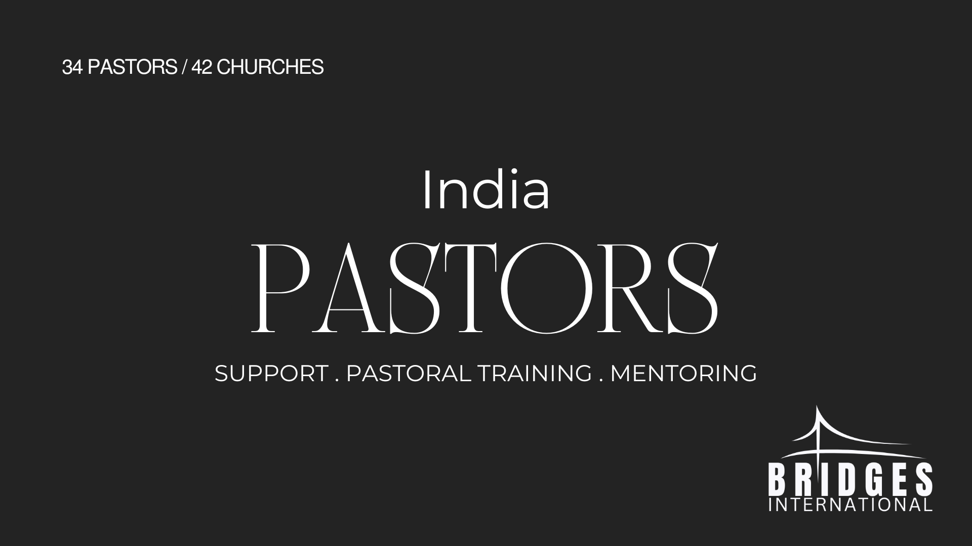 Why Support the Pastors