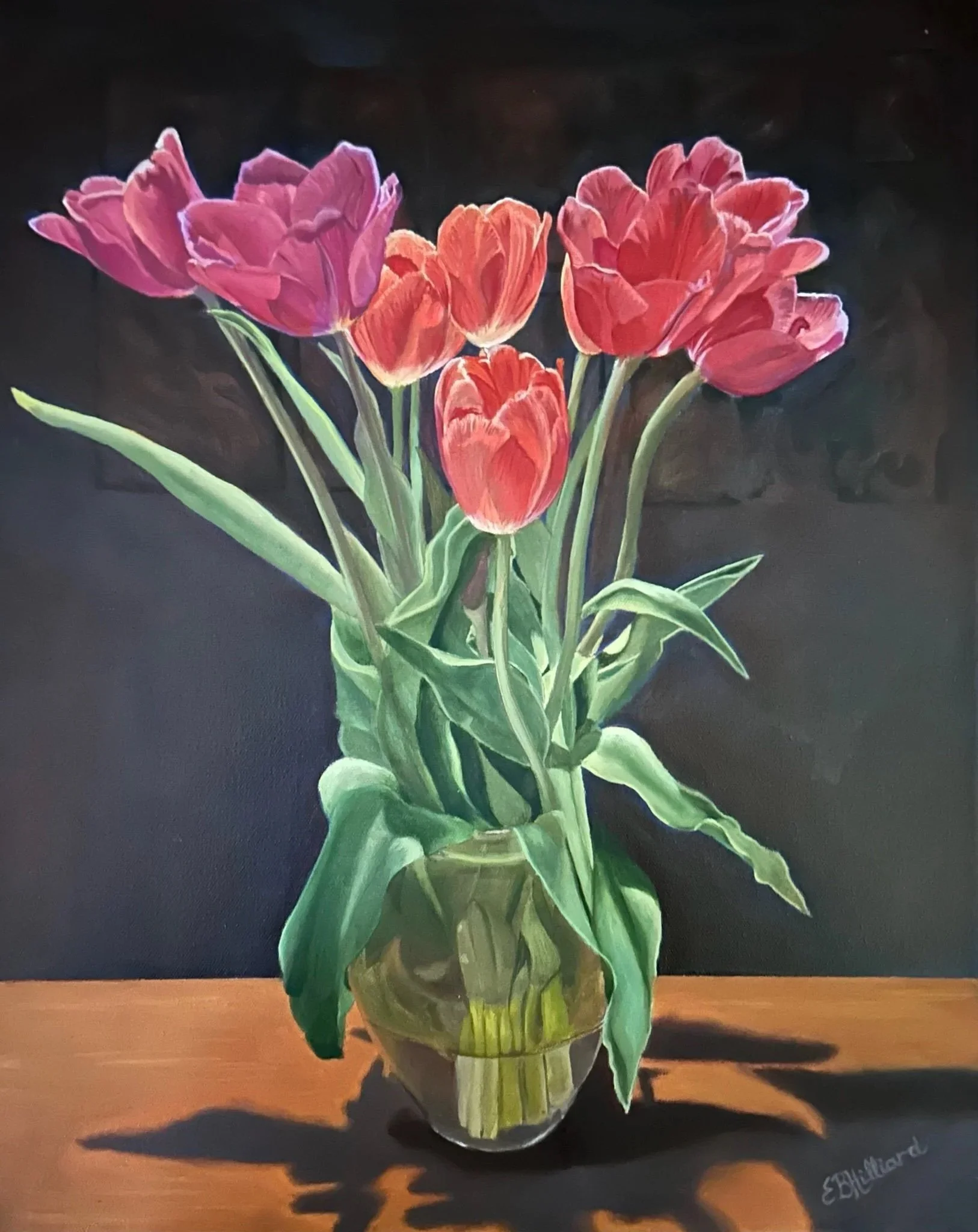 Evening Tulips