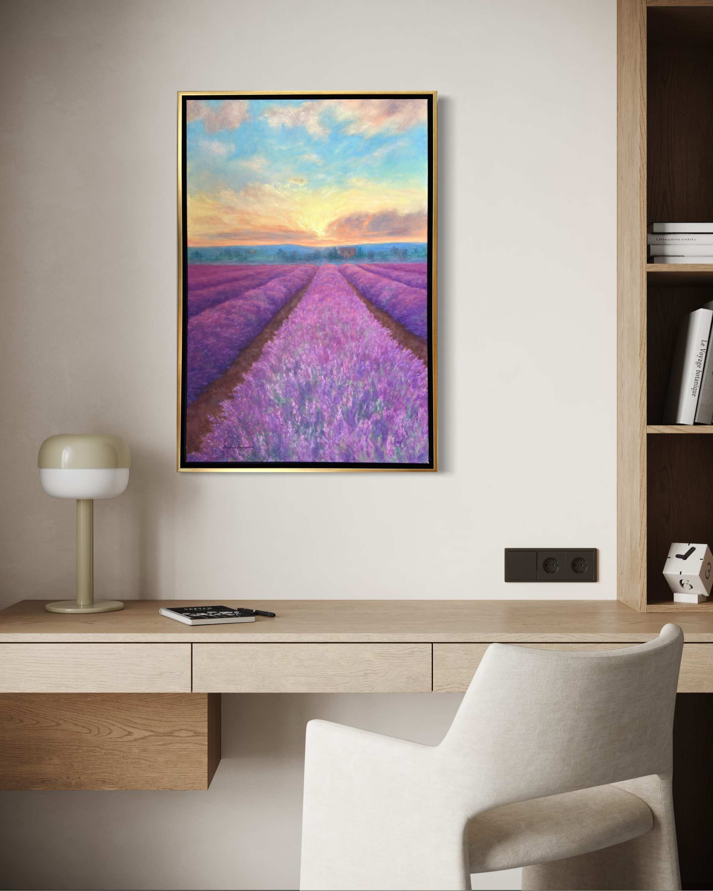 Lavender-field-painting-over-desk.PNG