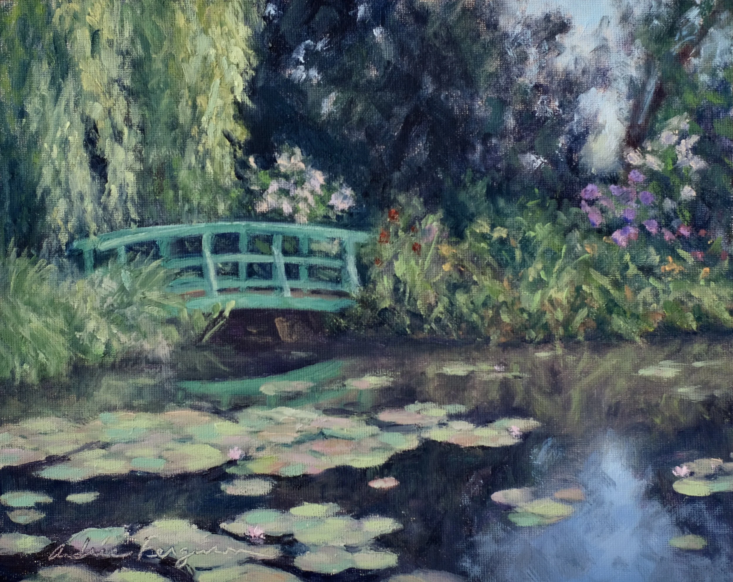 Small-bridge-lily-pads-water-gardens-painting.JPG