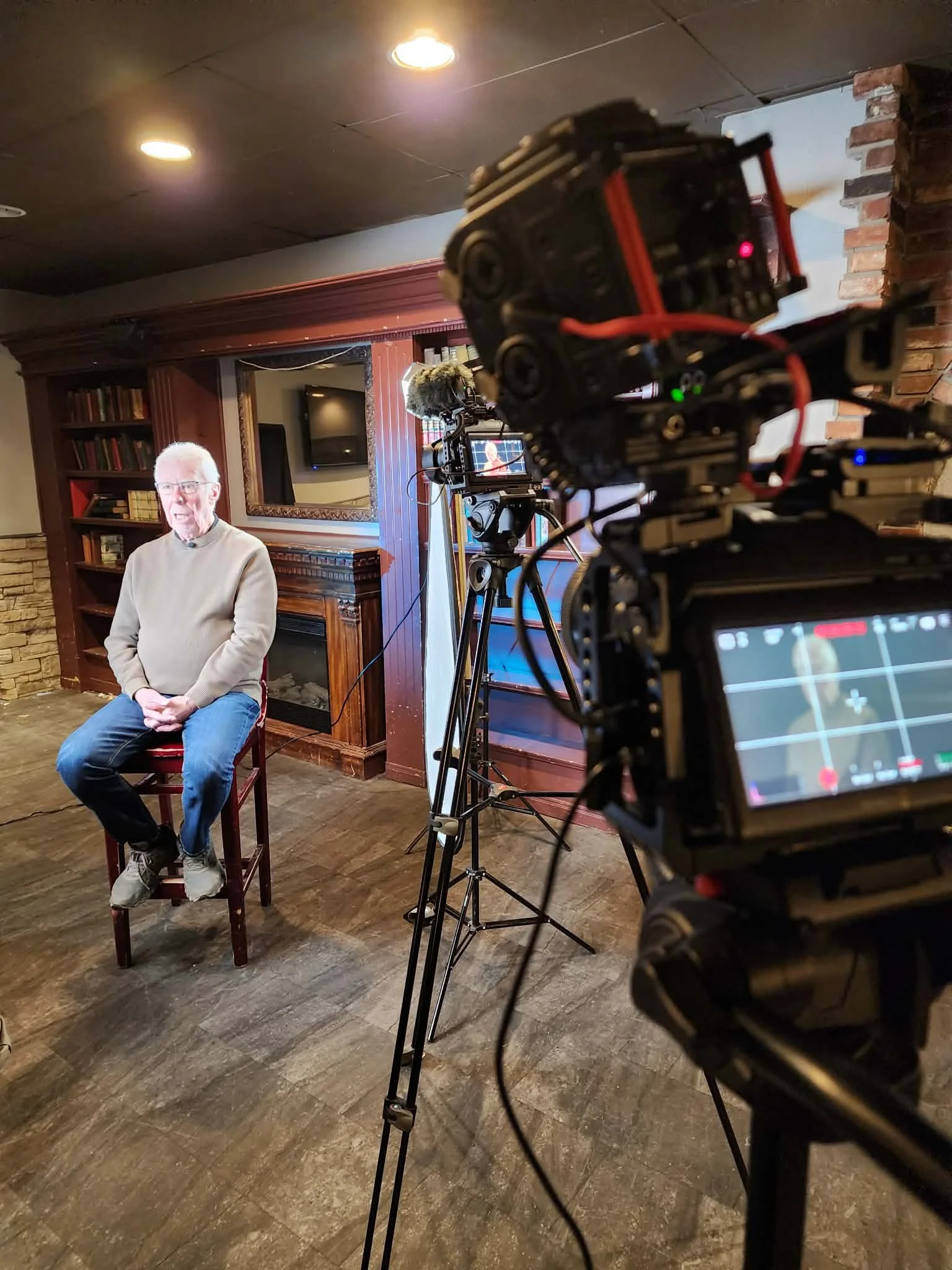 Blackmagic Design Pocket Cinema Camera 6K Pro capturing all the action.