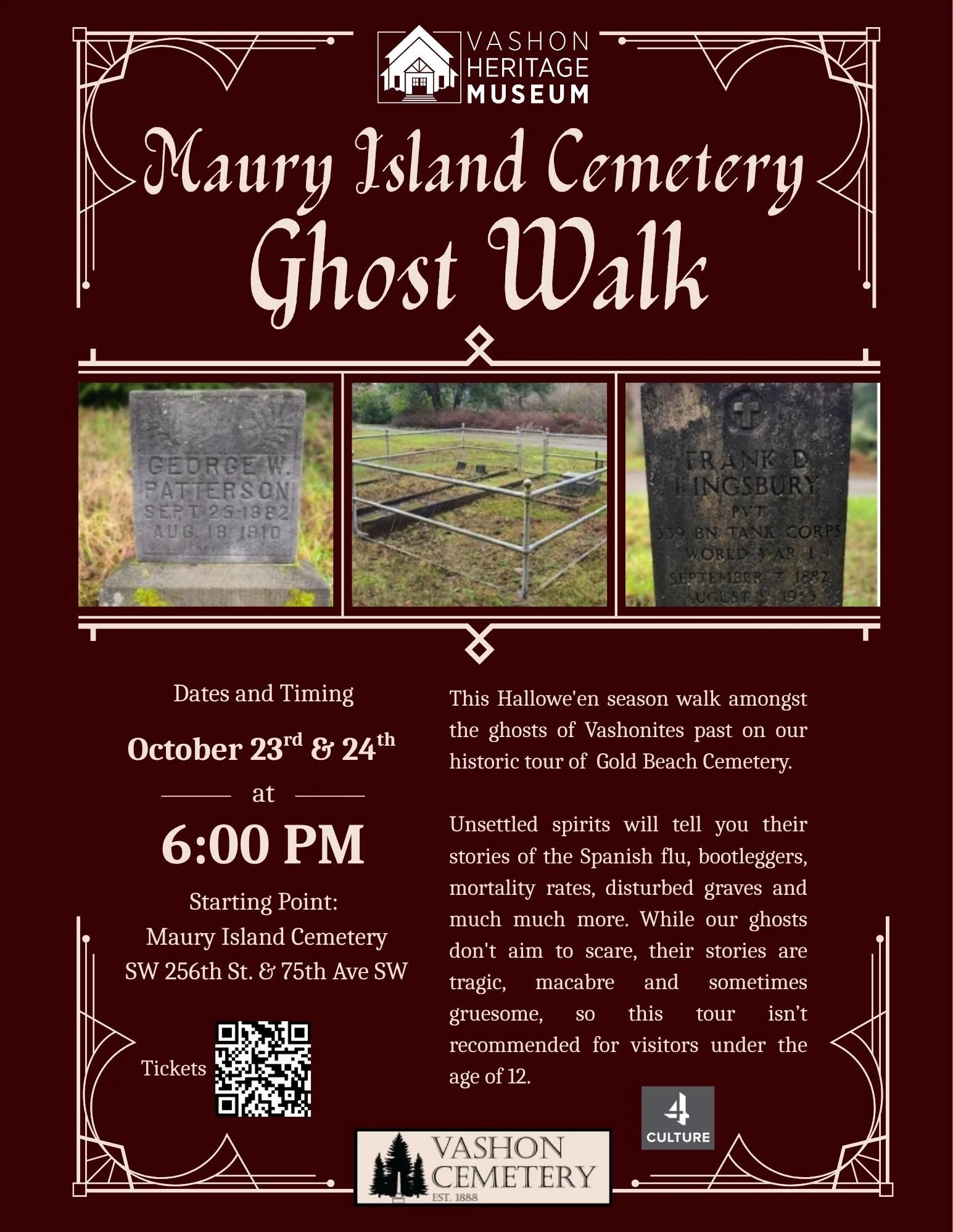 Maury Island Cemetery Ghost Walk