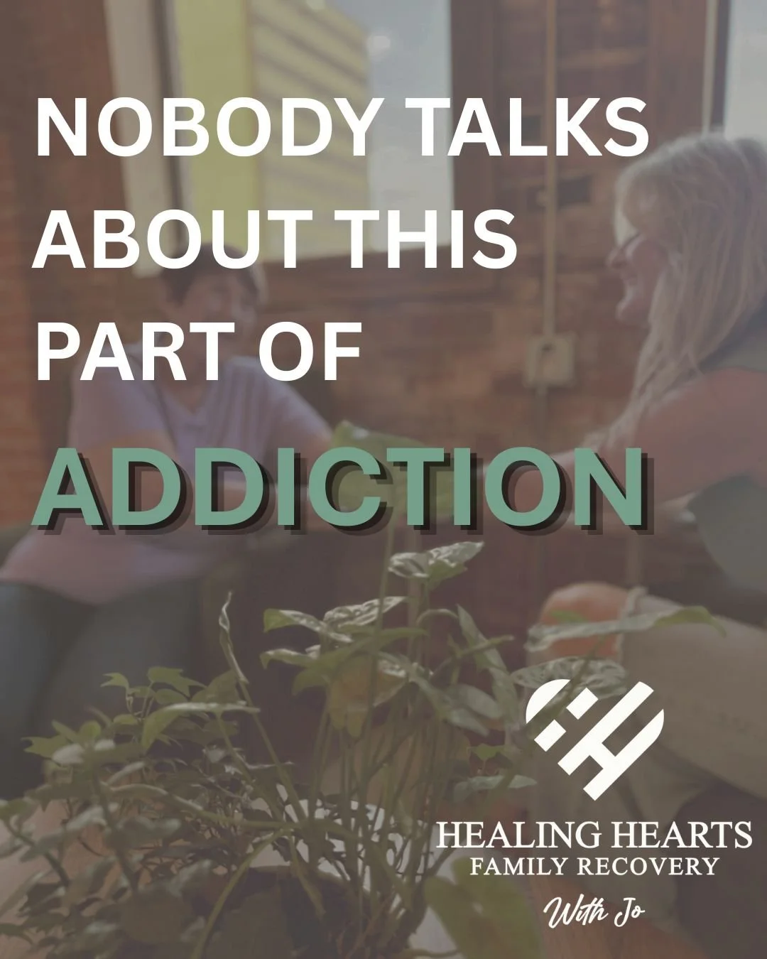 You can love someone deeply and still feel exhausted, overwhelmed, angry, scared, or lost.

Addiction impacts the entire family and so often, the people silently carrying the weight are forgotten in the process.

This is your reminder:
&bull; You did
