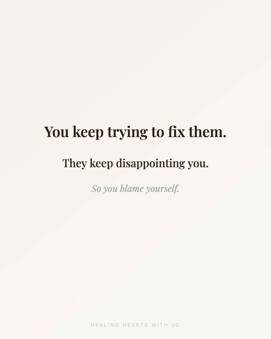 You check your phone at 2am. You replay the same conversation over and over. You've somehow made their struggle your identity.

And then you wonder why you feel so exhausted.

If this carousel felt like someone finally said what you've been afraid to