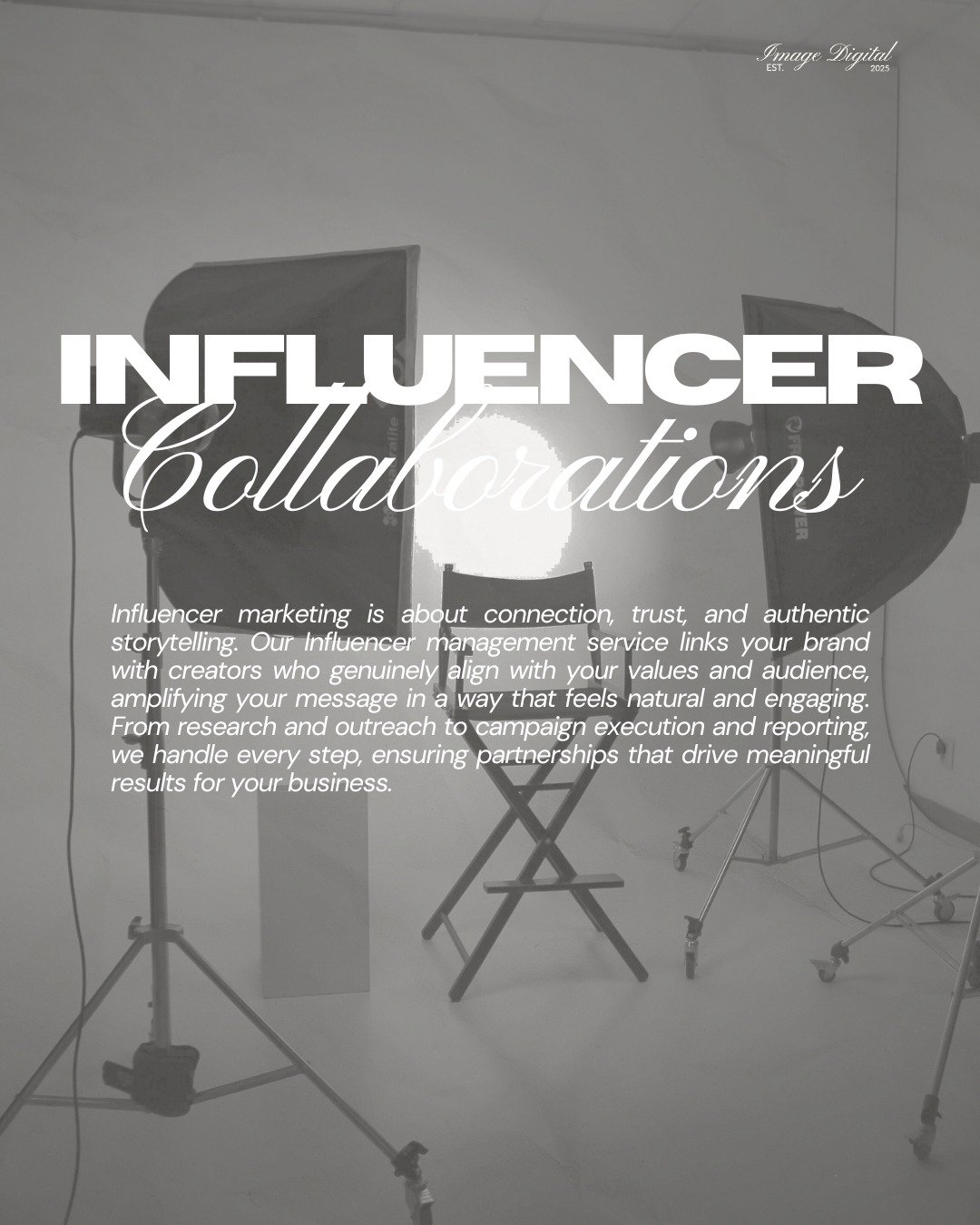Struggling to connect with influencers who actually drive growth for your brand? 

Influencer marketing isn&rsquo;t broken, it just needs strategy. 

We manage paid partnerships, UGC creation, gifting campaigns, and performance tracking to ensure eve