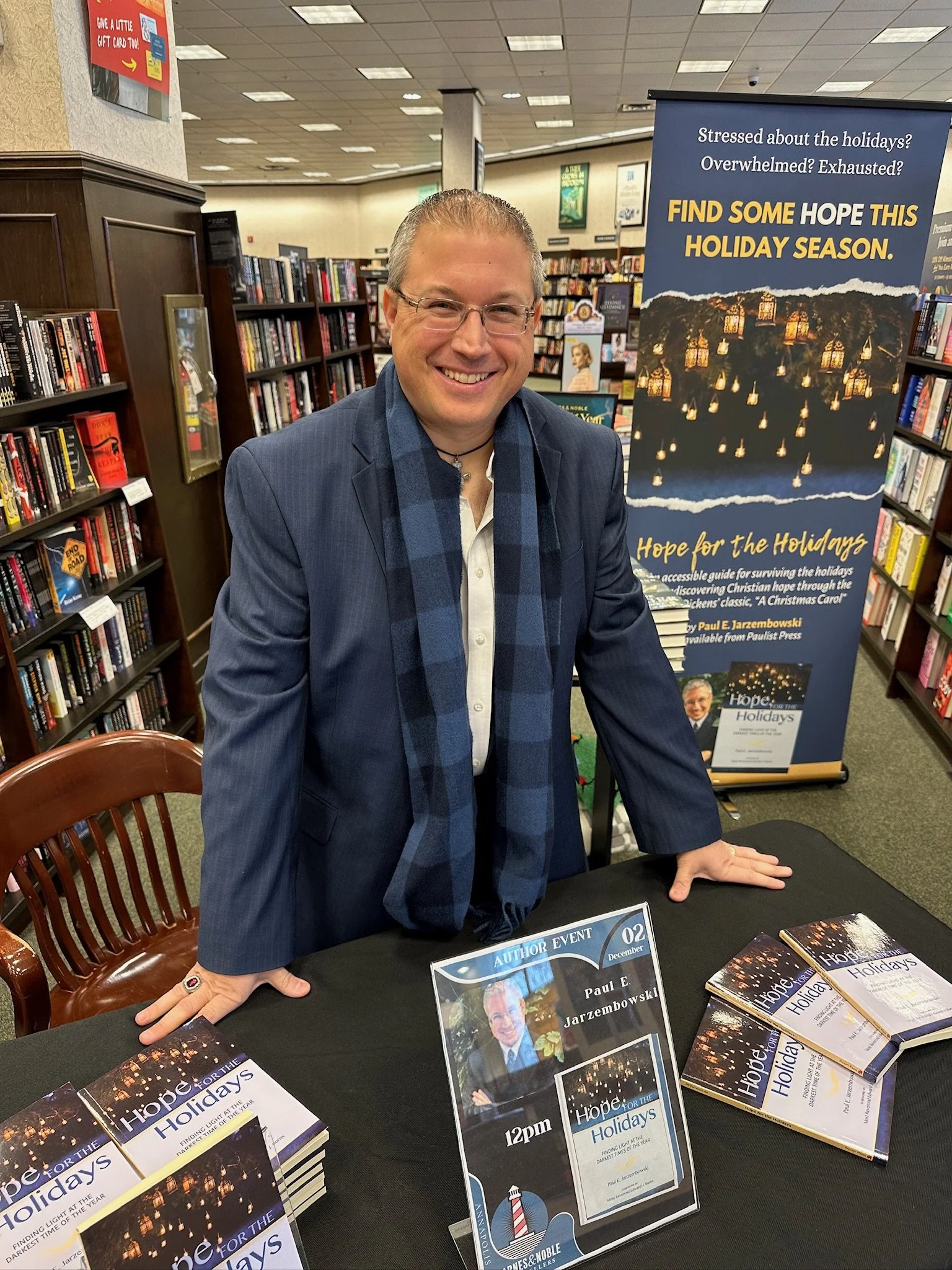 Paul Jarzembowski, author of Hope for the Holidays