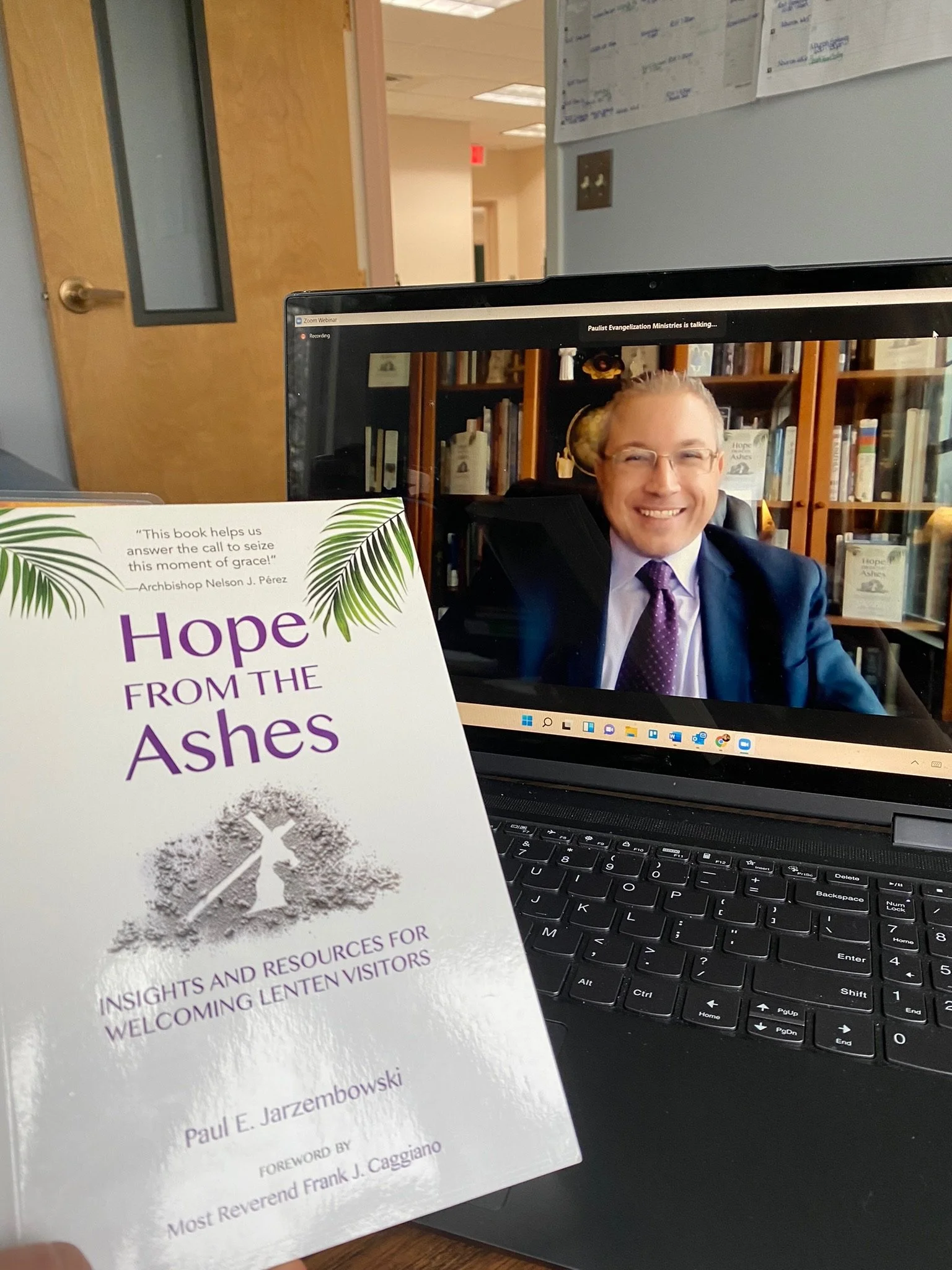 Paul Jarzembowski, presenter, author of Hope from the Ashes