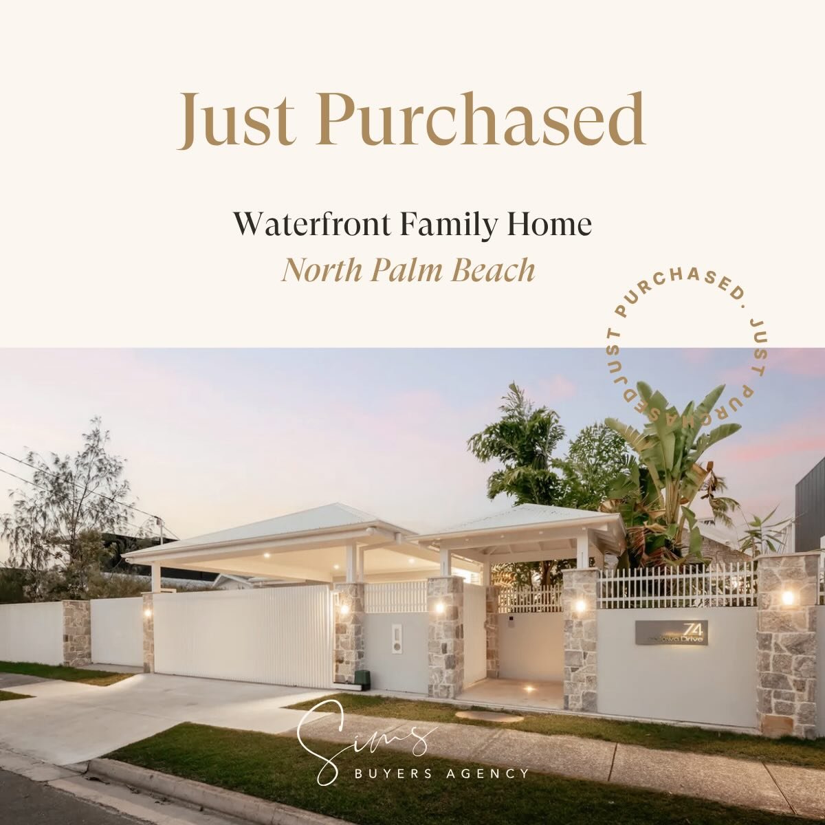 Each purchase we make is never just a purchase.. they are always about people, memories, and making dreams come true.

In May, we had the privilege of helping our wonderful repeat clients secure what they hope will be their forever home.

From our ve