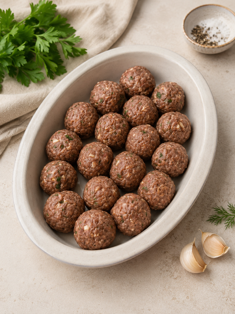Molässa Greek-Inspired Meatballs
