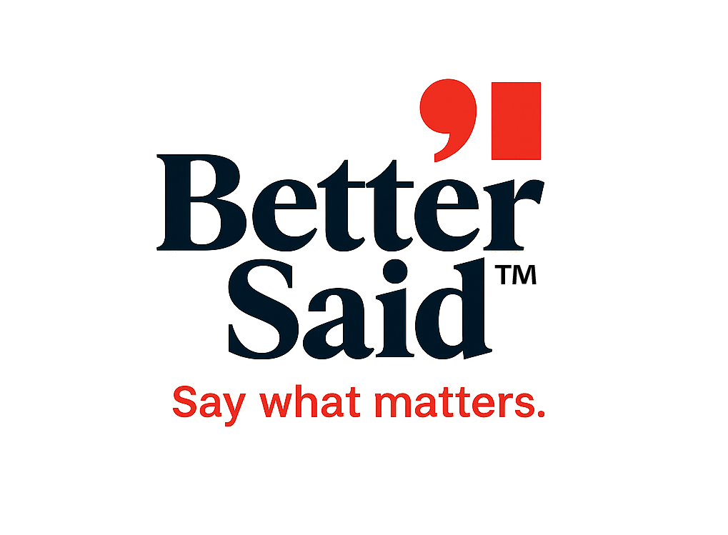 Better Said