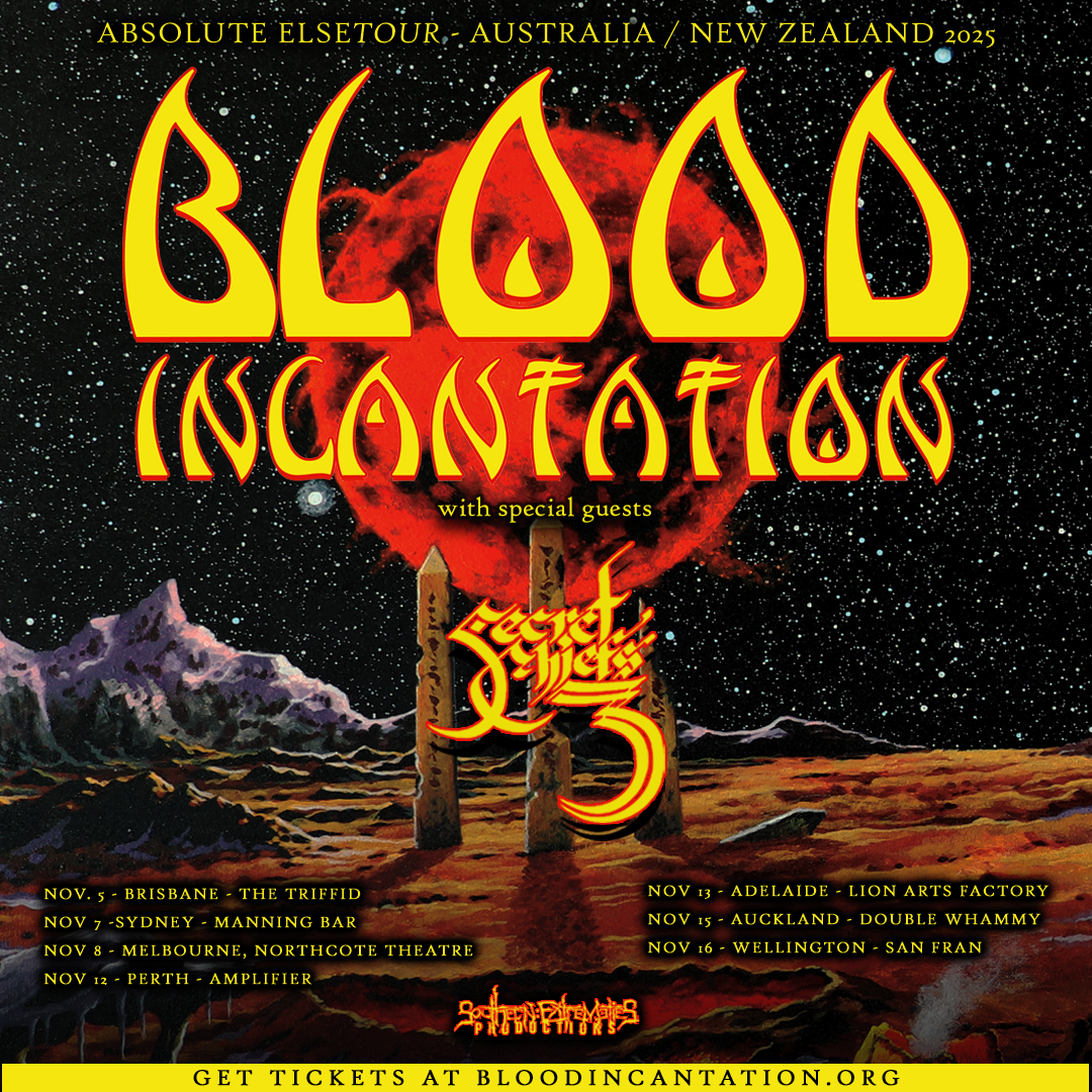 Blood Incantation - Absolute Else Tour 2025 - Wellington - 16th November 2025