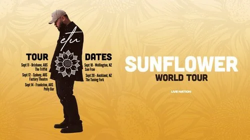 etu - Sunflower World Tour - Wellington, New Zealand - 18th September 2025