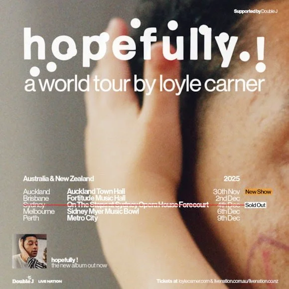 Loyle Carner - The ‘hopefully !’ World Tour - Auckland - 30th November 2025