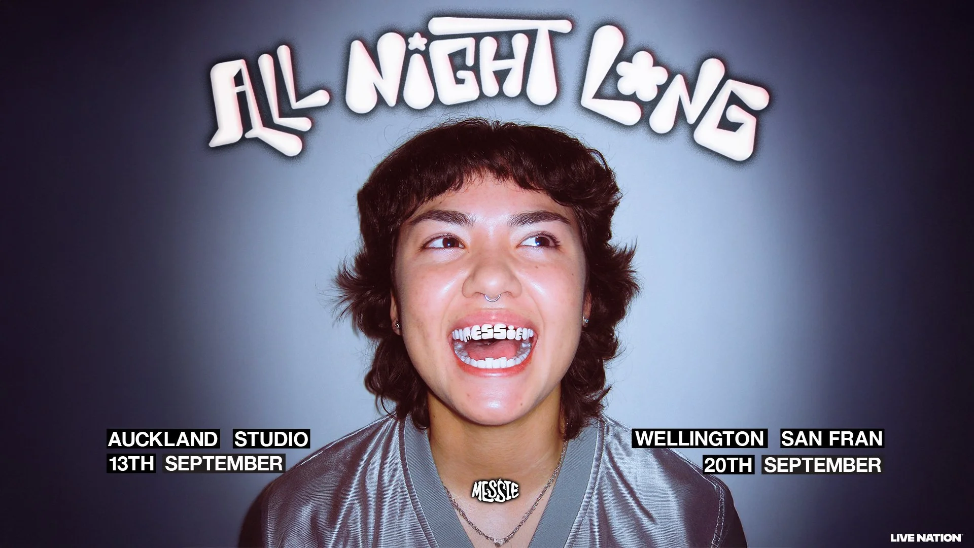 Messie - All Night Long Tour - 20th September 2025 - Wellington