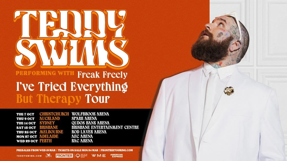 Teddy Swims - I've Tried Everything But Therapy Tour - Christchurch - 7th October 2025