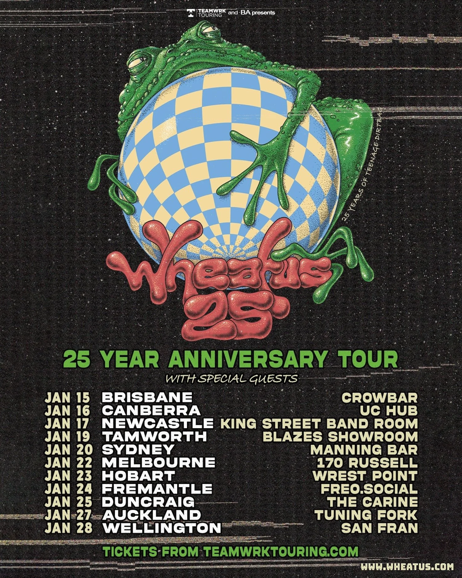 Wheatus - 25 Year Anniversary Tour - Auckland - 27 Jan 2026