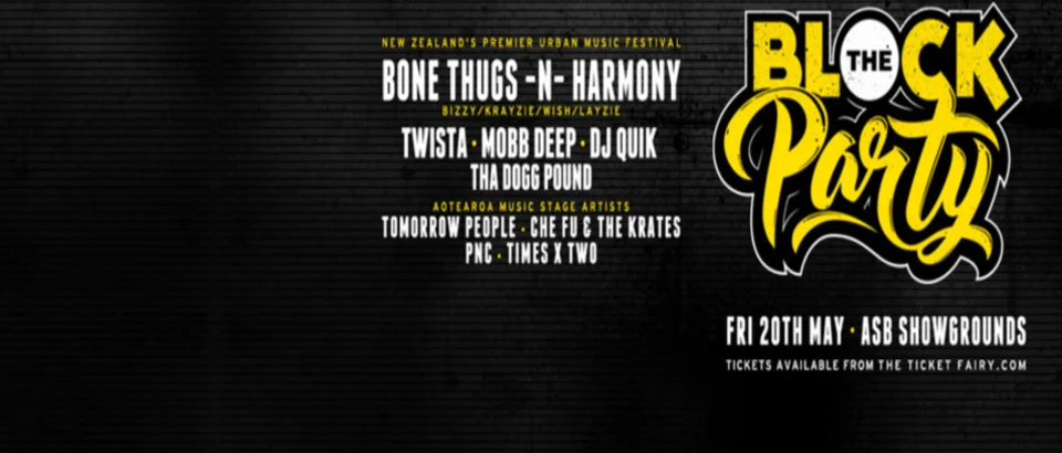 Changes to The Block Party Festival - New updated Timetable attached!