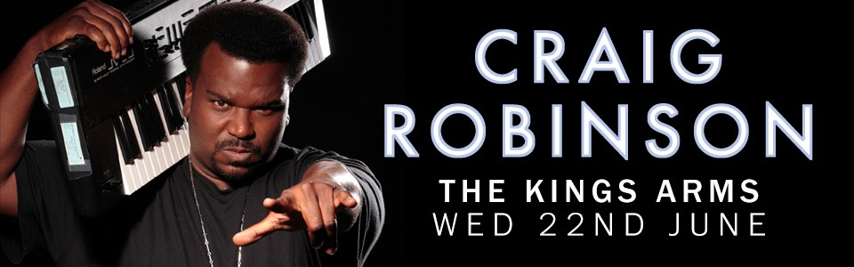 Comedian & Musician Craig Robinson to perform one NZ show