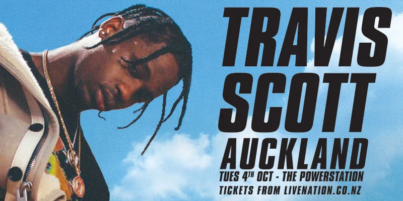 Travis Scott announces first New Zealand show
