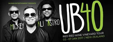 UB40 announce NZ tour