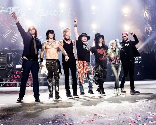 1 week till Guns N' Roses hits New Zealand!