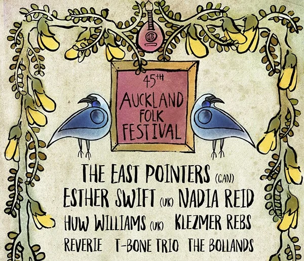 First artist announcement for Auckland Folk Festival revealed