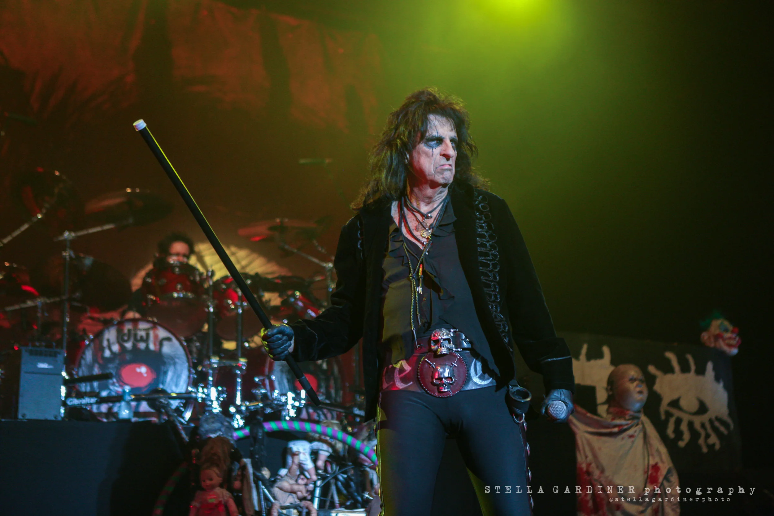 Alice Cooper in Wellington with Ace Frehley - LIVE PHOTOS!