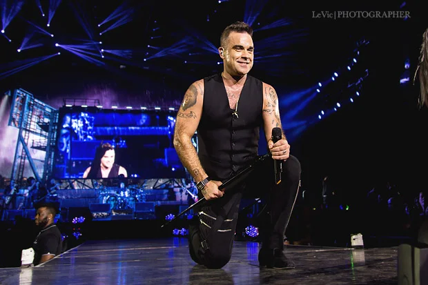 Robbie Williams Auckland Press Conference
