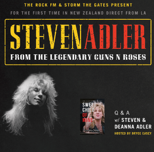 Steven Adler announces NZ show