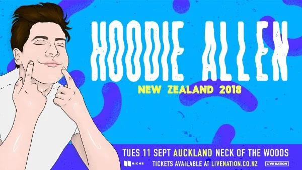 Hoodie Allen to play NZ show