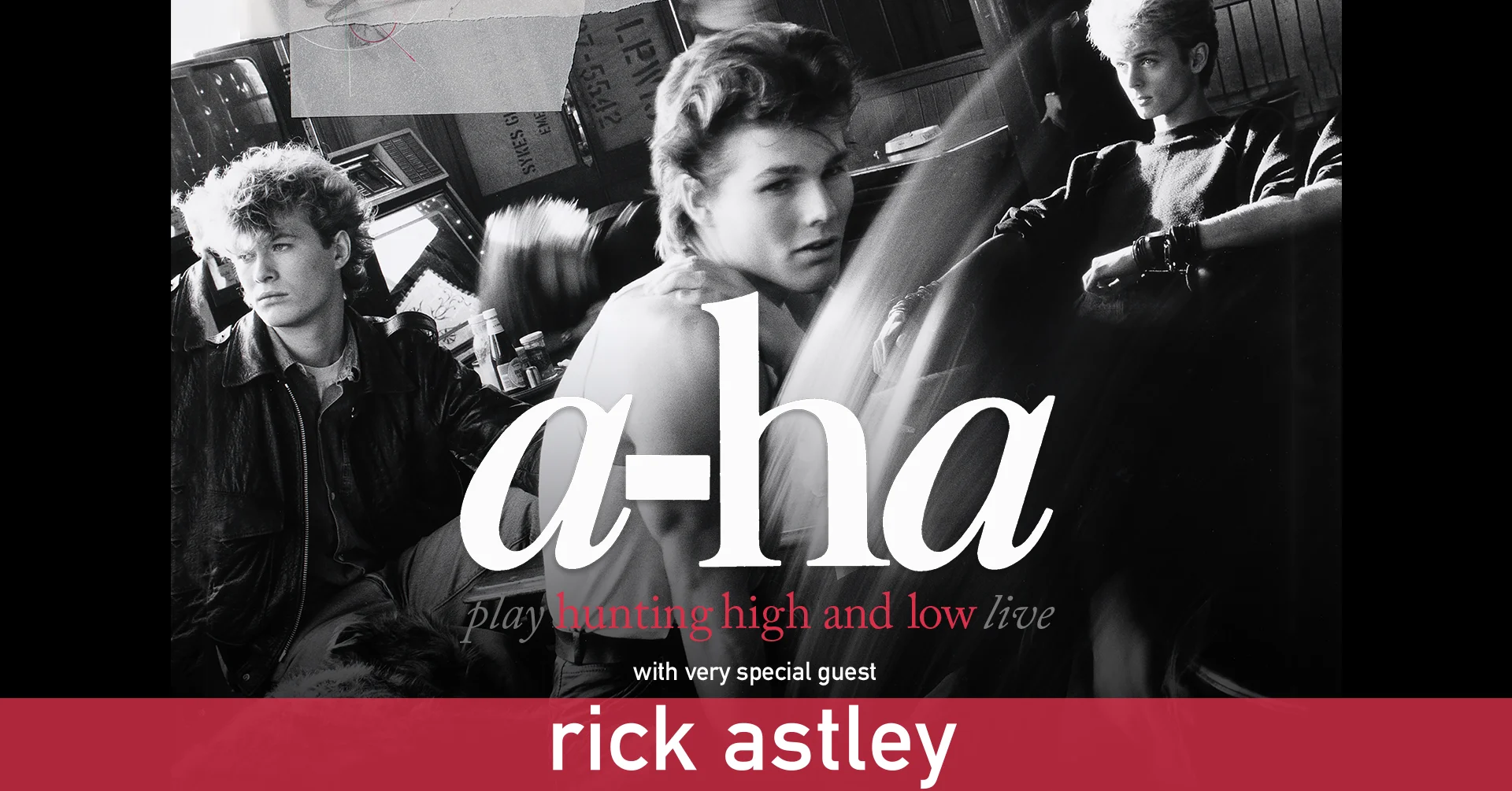 a-ha are touring AUS/NZ early next year with very special guest, Rick Astley