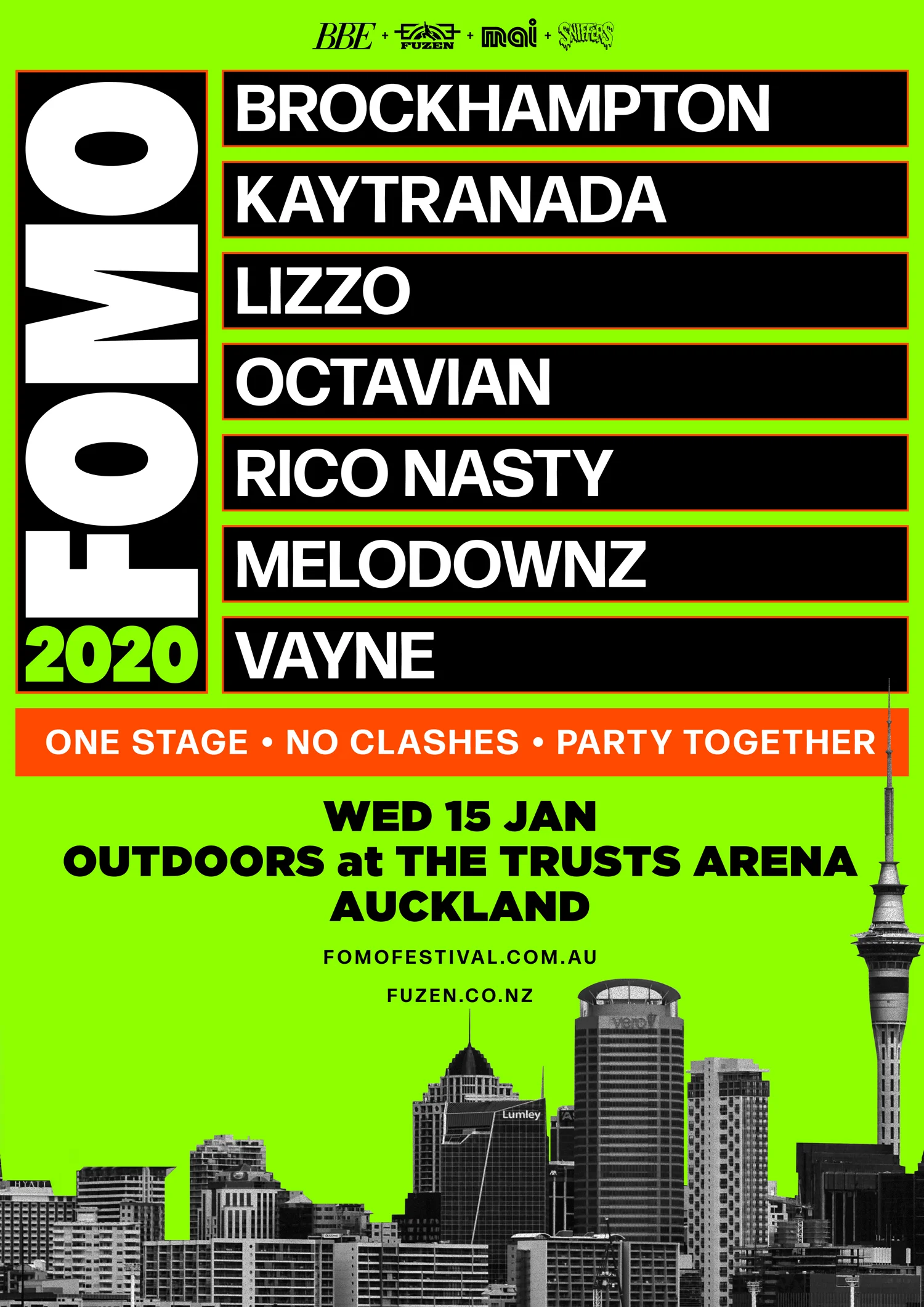 FOMO 2020 drops the full festival line-up!