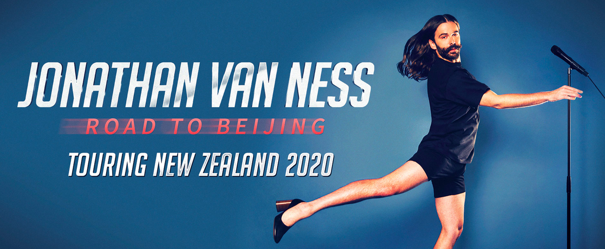 QUEER EYE STAR JONATHAN VAN NESS ANNOUNCES FIRST EVER NEW ZEALAND TOUR