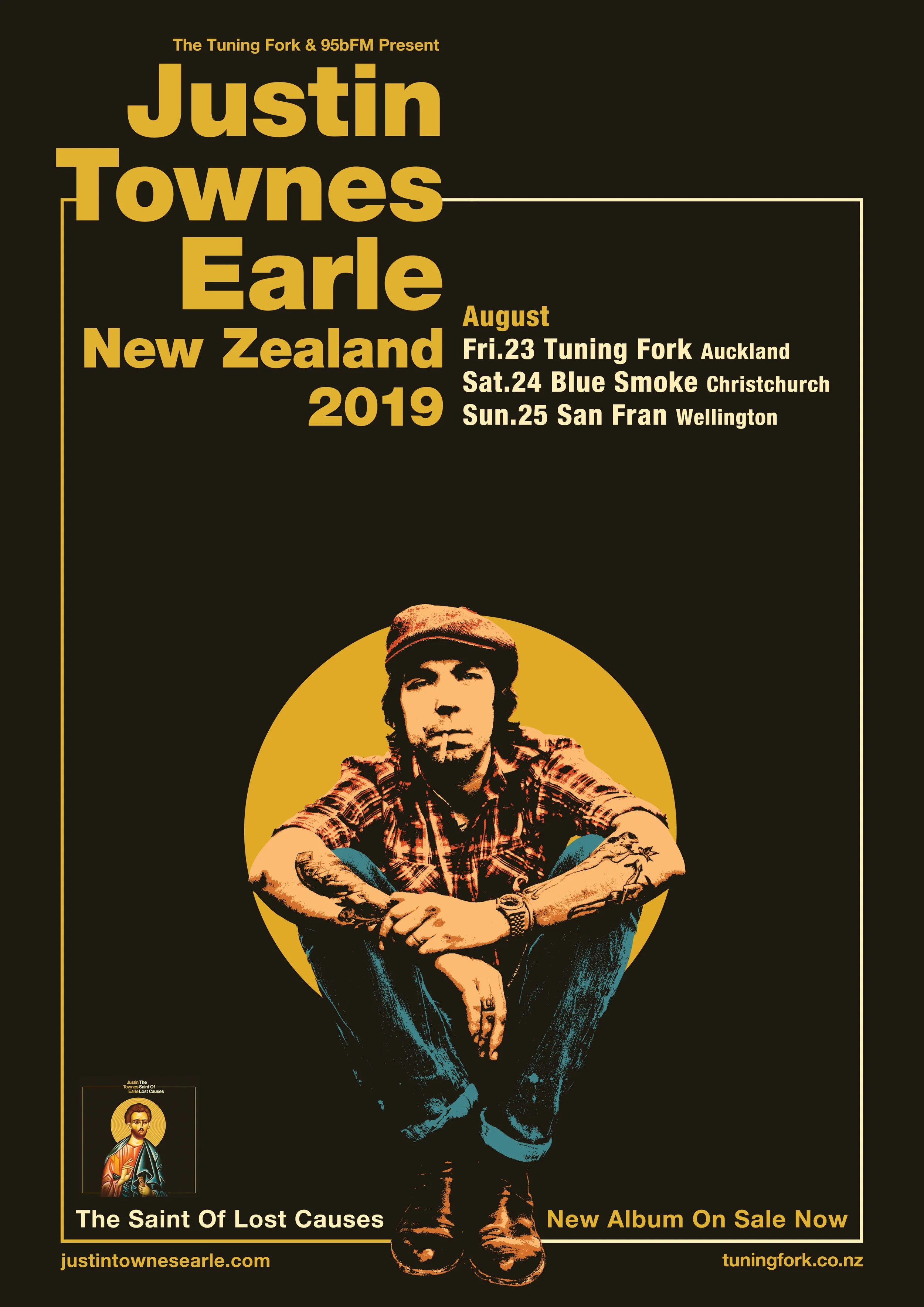 Justin Townes Earle announces 3-date NZ tour