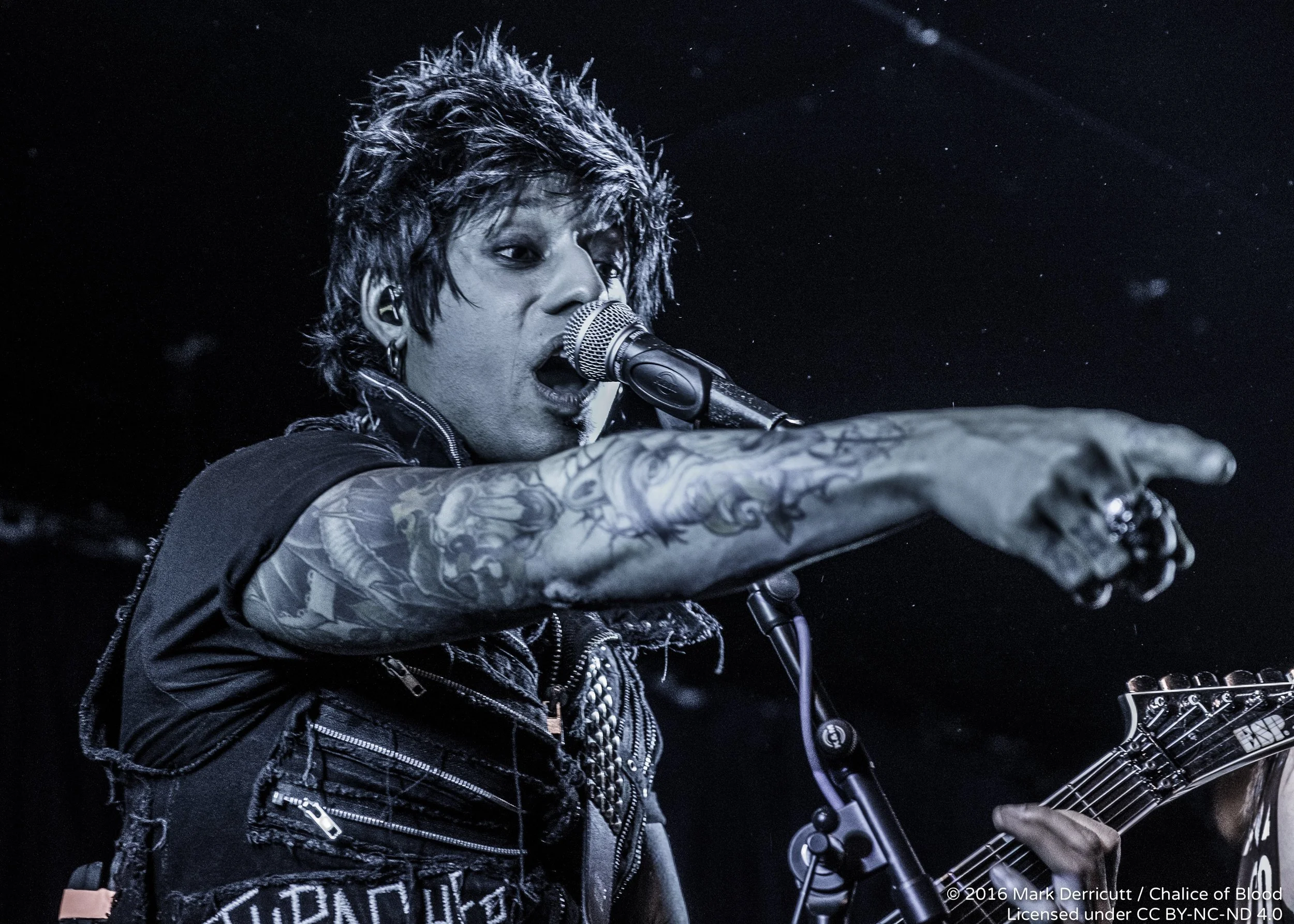 Live Photos - Escape The Fate - Auckland - 1st October 2016