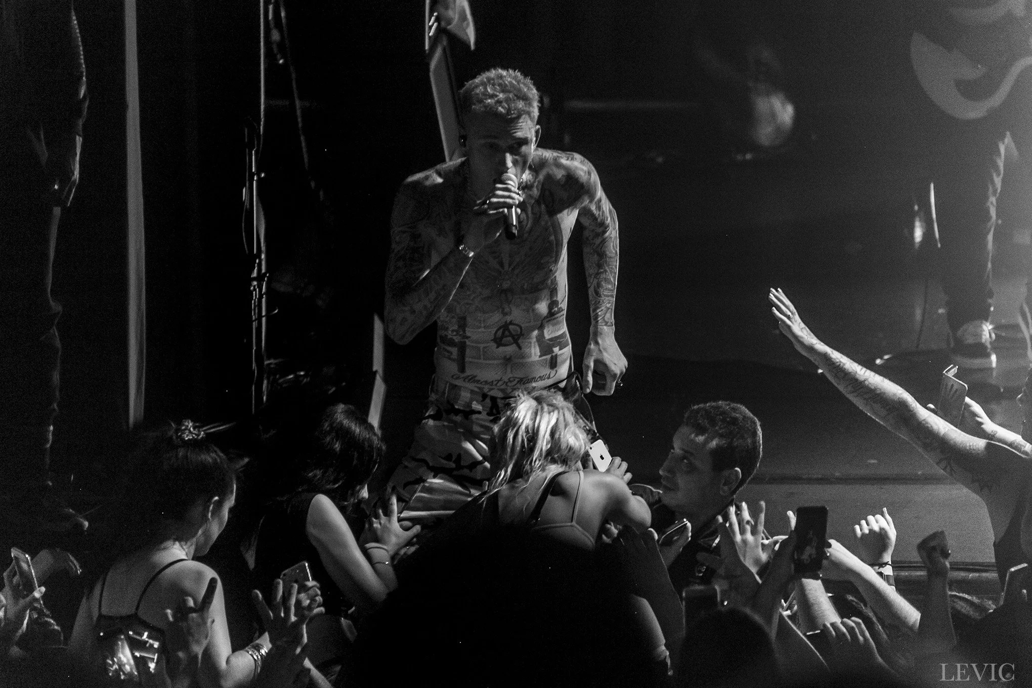 Live Photos - Machine Gun Kelly - Auckland - 28th April 2018