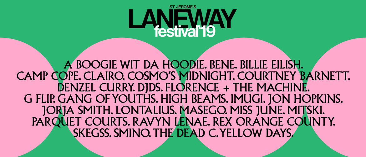 Live Photos - St Jeromes Laneway Festival - Auckland 28 January 2019
