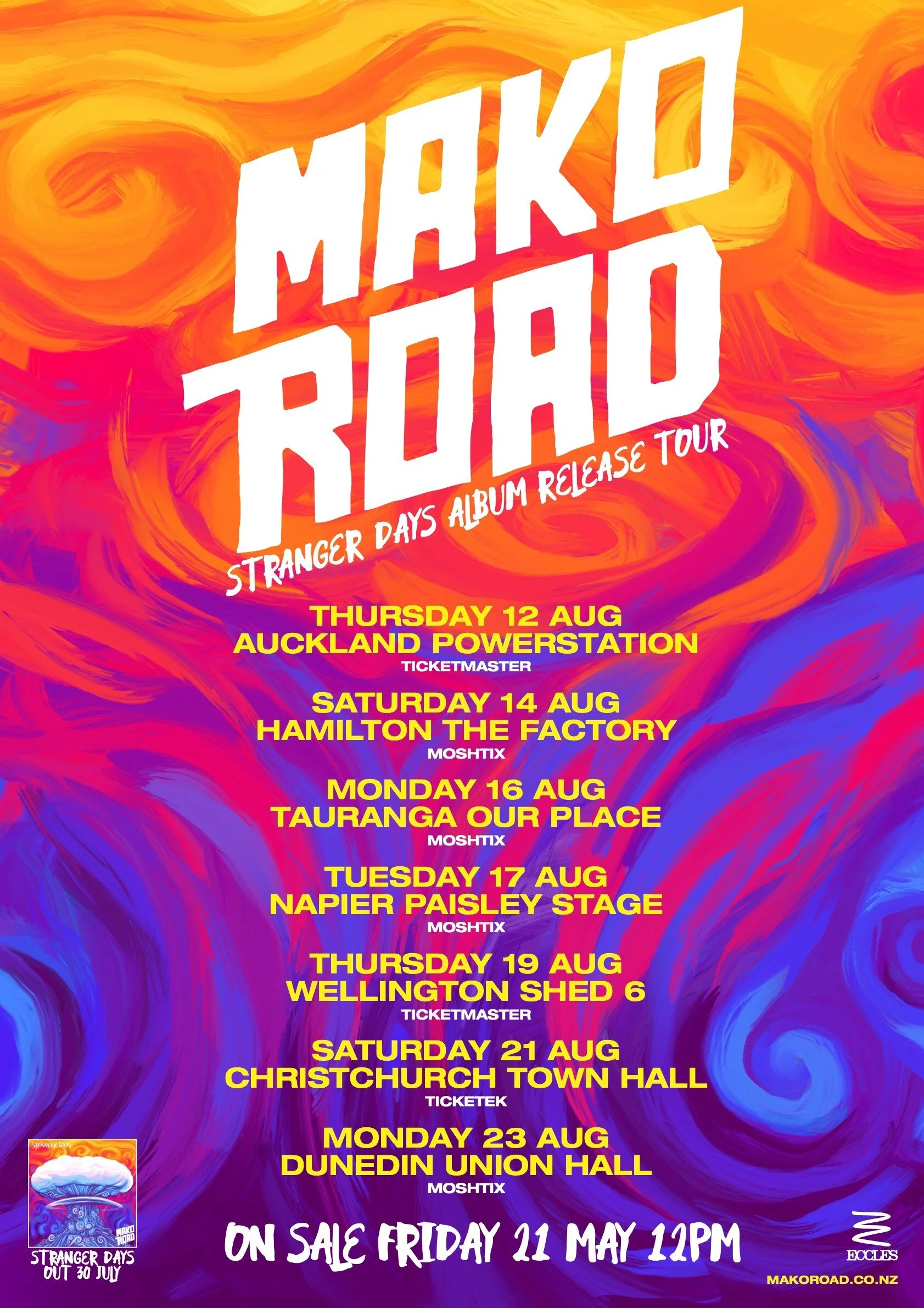 Tour News - Mako Road