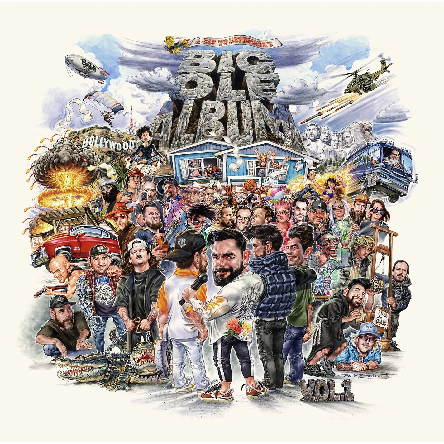 New Music Release - A Day To Remember drop surprise new record "Big Ole Album Vol. 1" as physical-first release - February 2025