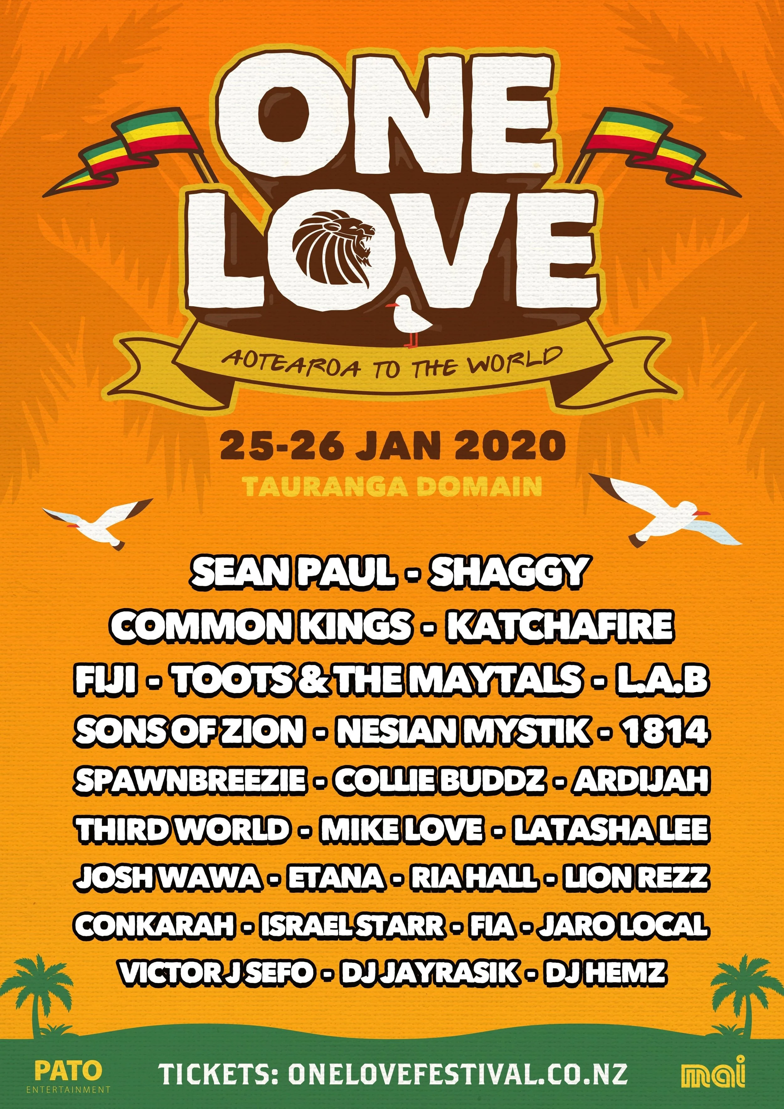 ONE LOVE 2020 lifts the lid on its most exciting line-up yet!