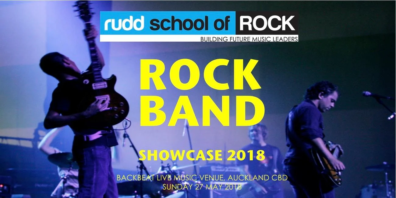 Rudd School Of Rock 'Rock Band Showcase' this Sunday