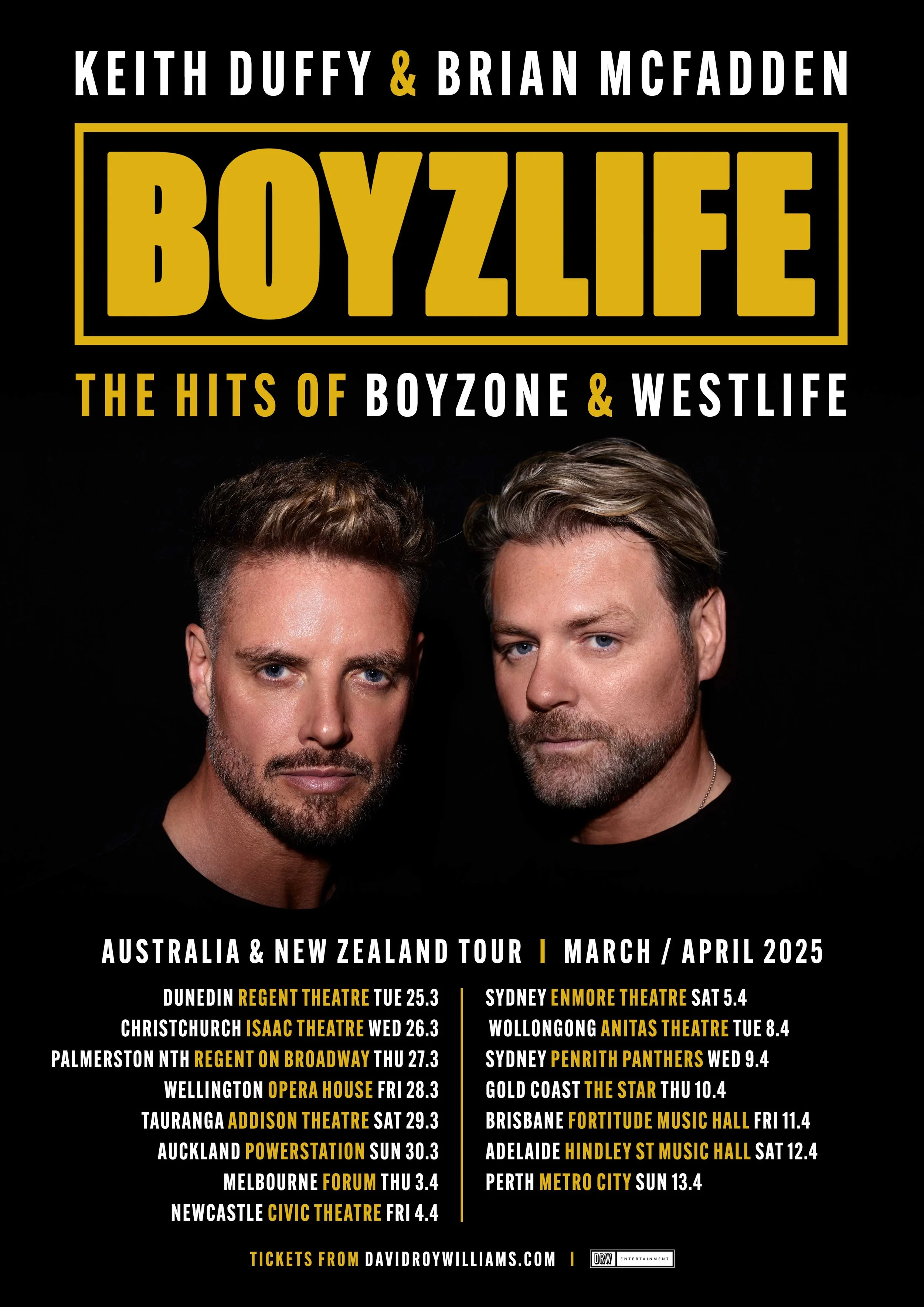 Tour News - Boyzlife announce New Zealand Tour in 2025