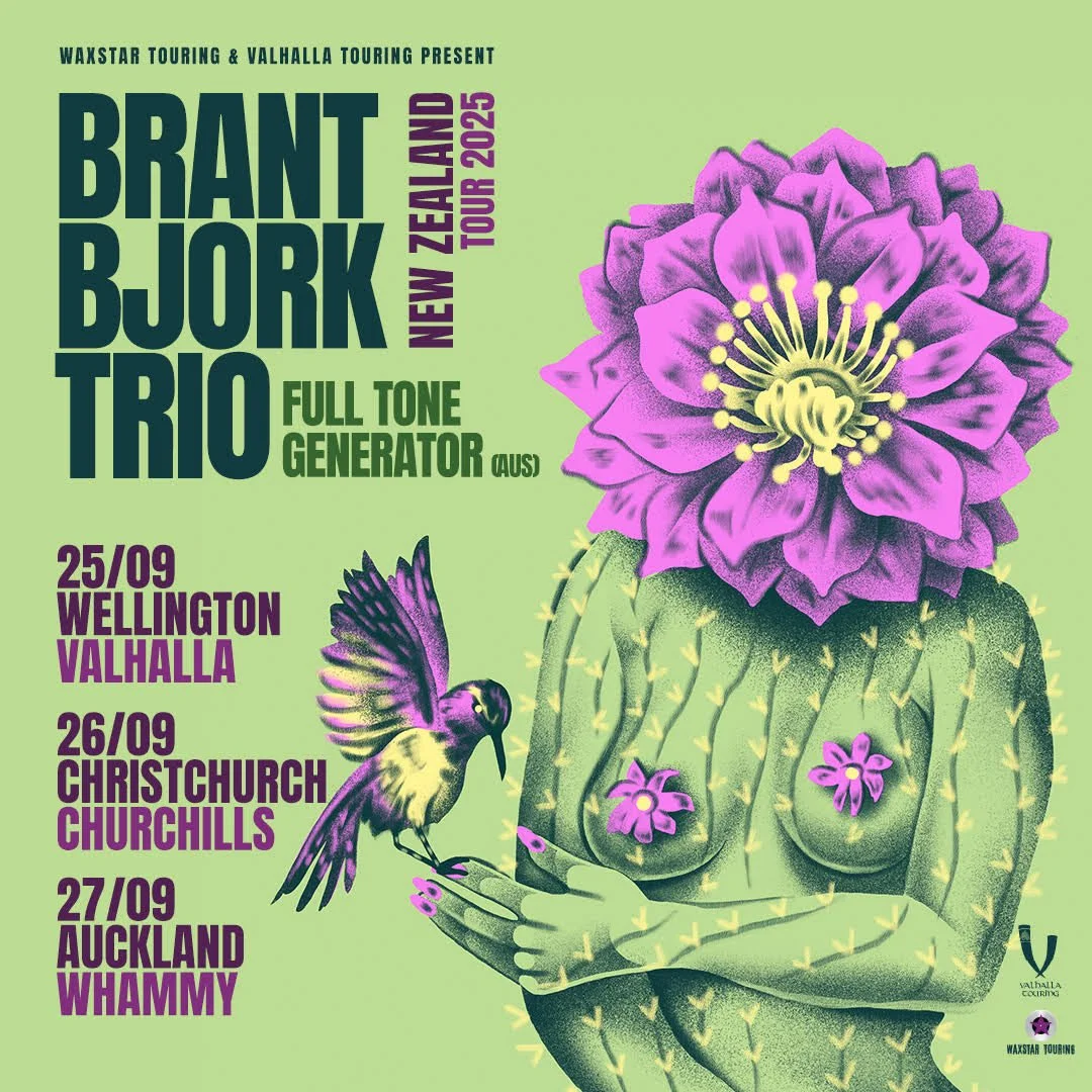 Tour News - Brant Bjork Trio announce 3 date NZ Tour