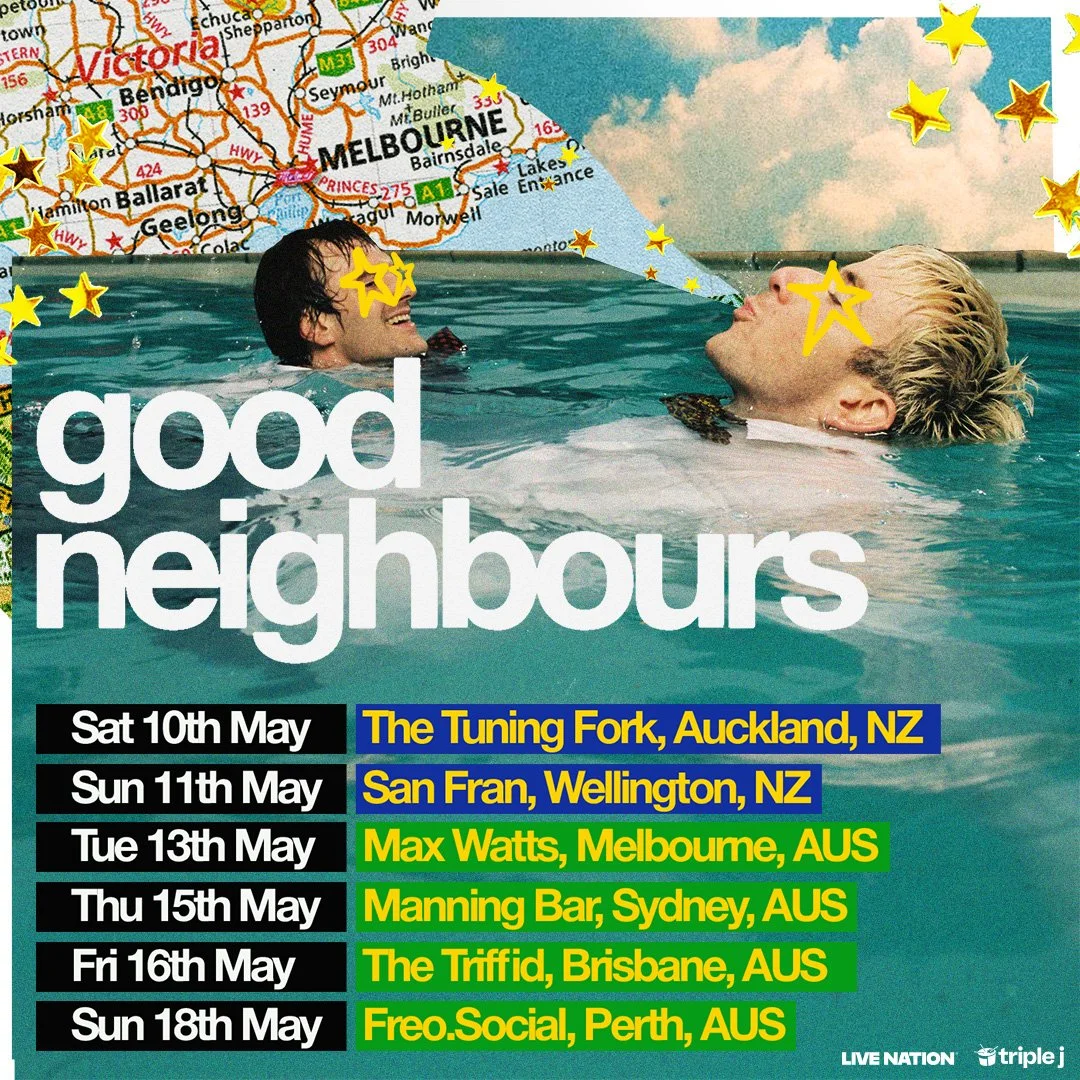 Tour News - British Indie Duo Good Neighbours Announce Australian & New Zealand Tour