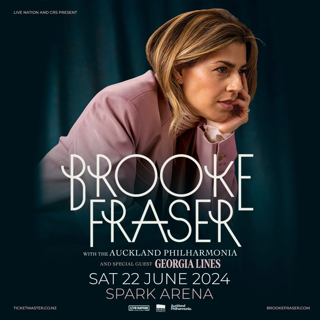 Tour News - Brooke Fraser announces Georgia Lines as Special Guest for Auckland Philharmonia Show