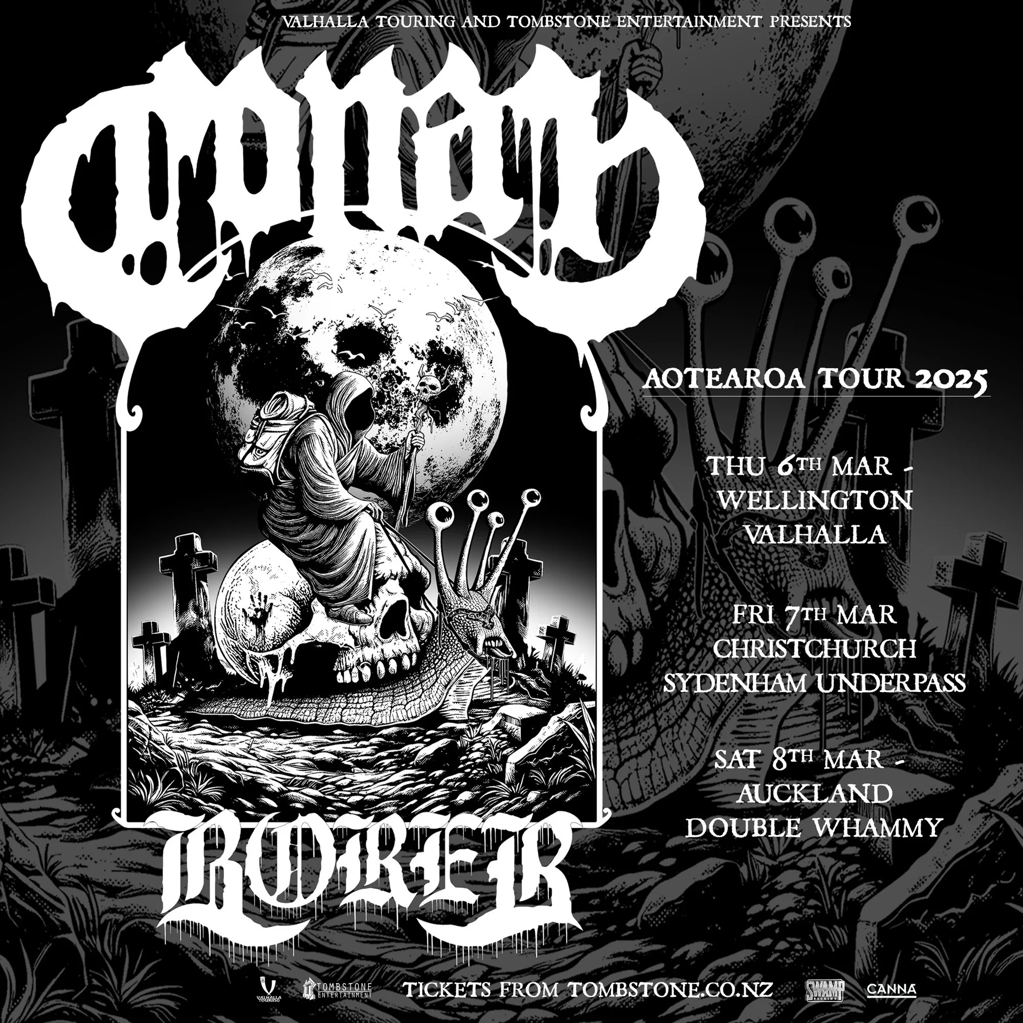 Tour News - Conan (UK) announce New Zealand Tour - on sale now