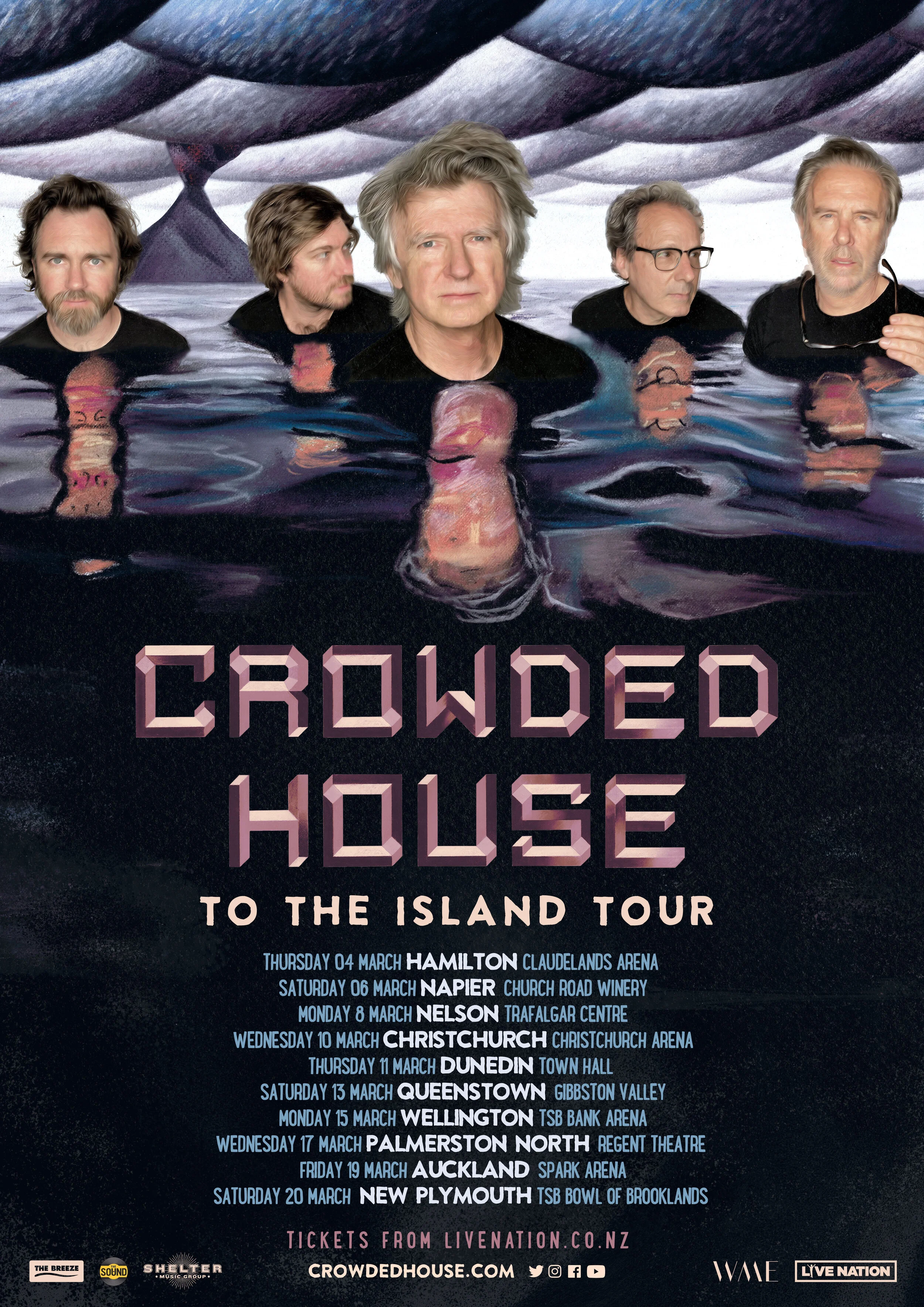 Tour News - Crowded House Announce Tour & New Music Release